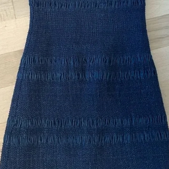 Capulet Clara smocked off shoulder black mini dress NWT - Picture 2 of 2